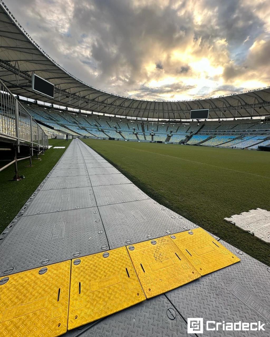 Piso Criadeck Ultra no Paul McCartney - Got Back 2023: Inovação e Segurança no Maracanã.